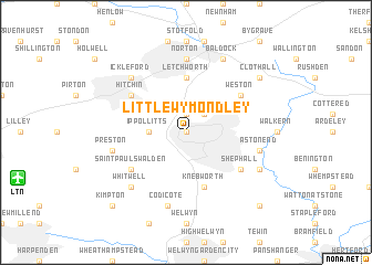 map of Little Wymondley