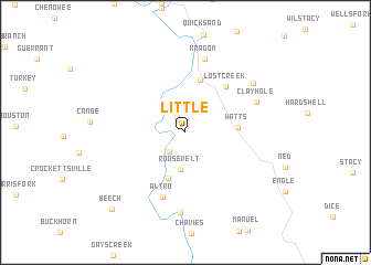 map of Little