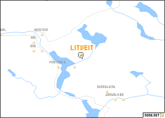 map of Litveit
