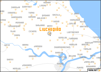 map of Liucheqiao