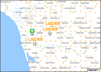 map of Liu-chia