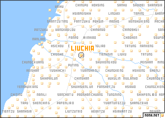 map of Liu-chia