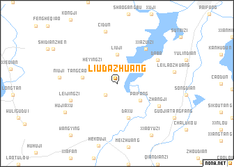 map of Liudazhuang