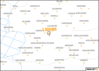 map of Liudian