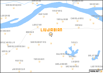 map of Liujiabian