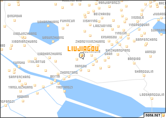 map of Liujiagou