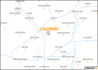 map of Liujiawan