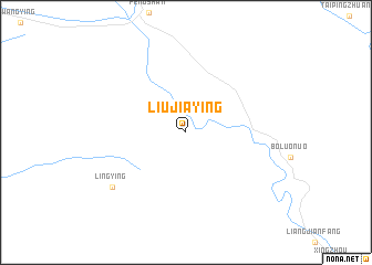 map of Liujiaying