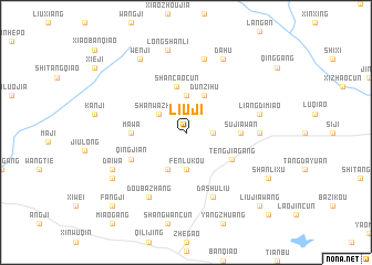 map of Liuji