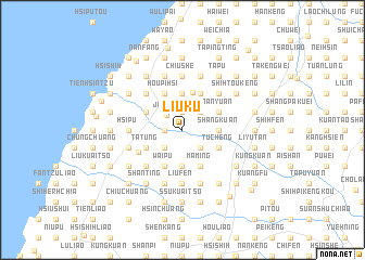 map of Liu-ku