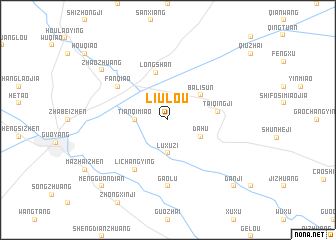 map of Liulou