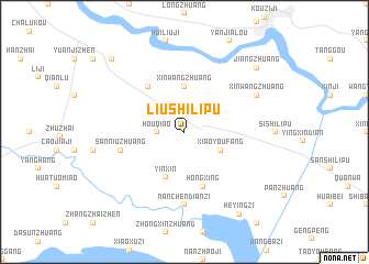 map of Liushilipu