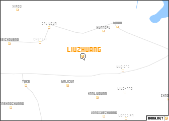 map of Liuzhuang