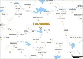 map of Liuzhuang