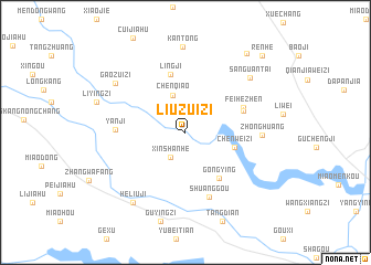 map of Liuzuizi