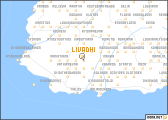 map of Livádhi