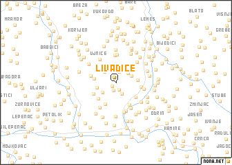 map of Livadice