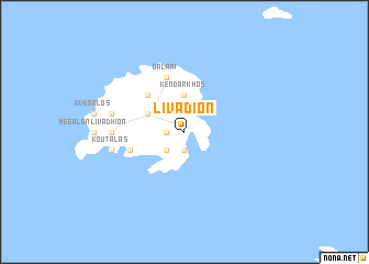 map of Livádion