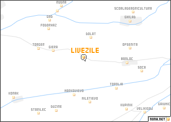 map of Livezile