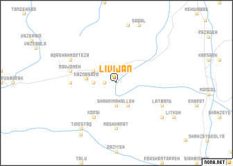 map of Līvījān