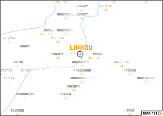 map of Livikou