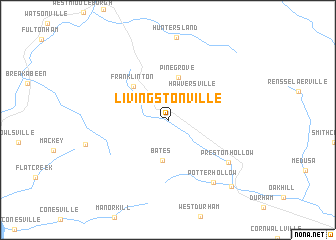map of Livingstonville