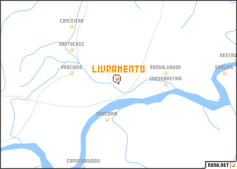 map of Livramento