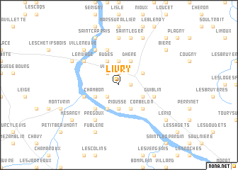 map of Livry