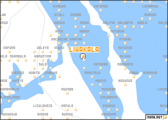 map of Liwakala