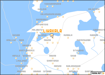 map of Liwakala