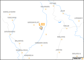 map of Lixi
