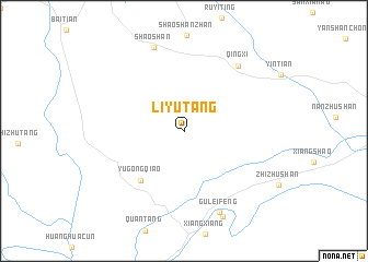 map of Liyutang