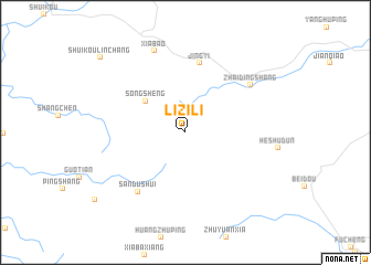 map of Lizili