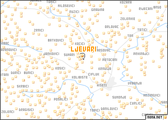 map of Ljevari