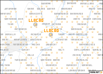 map of Llacao