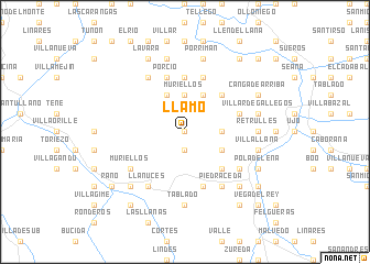 map of Llamo