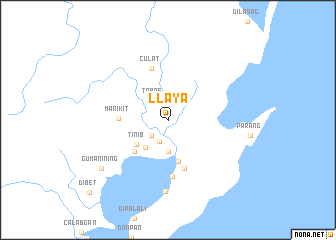 map of Llaya