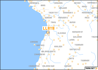 map of Llaya