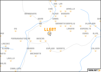 map of Llert