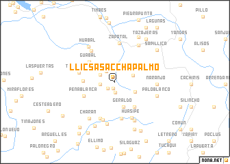 map of Llicsa Saccha Palmo