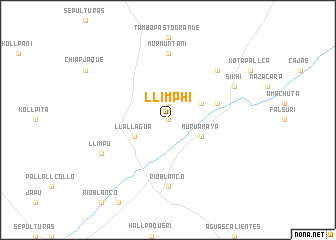 map of Llimphi
