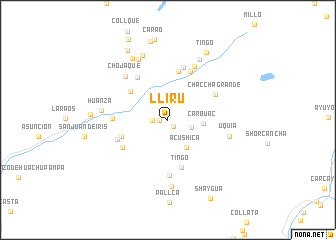 map of Lliru