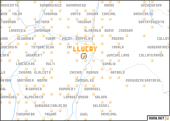 map of Llucay