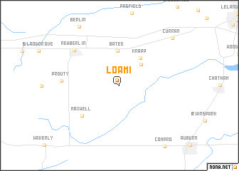 map of Loami