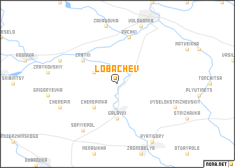 map of Lobachëv