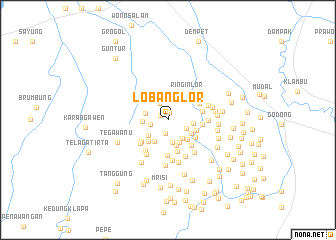 map of Lobang Lor