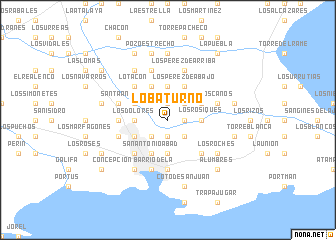 map of Lo Baturno