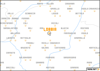 map of Lobbia