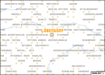 map of Lobendorf