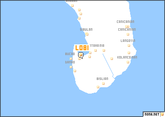 map of Lobi